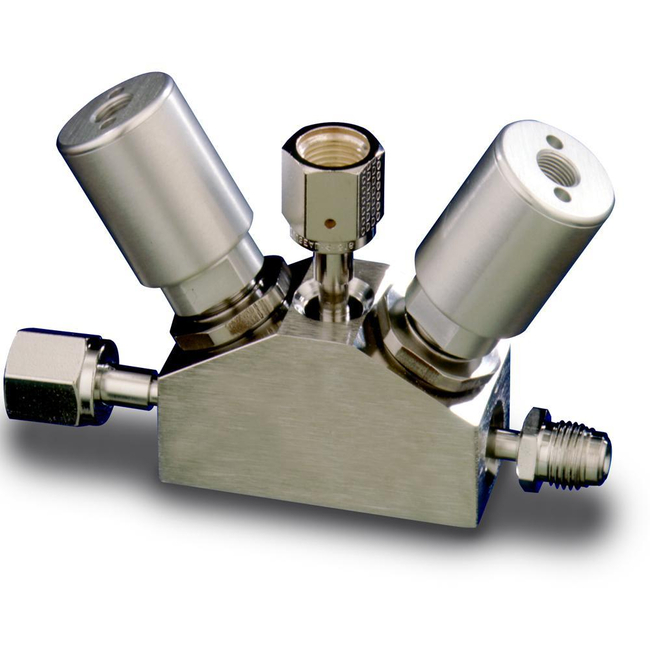 Ultra-High Purity (UHP) High-pressure Diaphragm Y-valve – 945Y Series